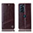 Funda de Cuero Cartera con Soporte Carcasa H09P para Motorola Moto Edge 30 Pro 5G Marron