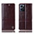 Funda de Cuero Cartera con Soporte Carcasa H09P para OnePlus Nord CE 2 5G Marron