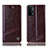 Funda de Cuero Cartera con Soporte Carcasa H09P para OnePlus Nord N200 5G Marron