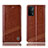 Funda de Cuero Cartera con Soporte Carcasa H09P para OnePlus Nord N200 5G Marron Claro