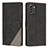 Funda de Cuero Cartera con Soporte Carcasa H09X para Nokia G60 5G Negro