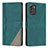 Funda de Cuero Cartera con Soporte Carcasa H09X para Nokia G60 5G Verde