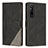 Funda de Cuero Cartera con Soporte Carcasa H09X para Sony Xperia 1 V Negro