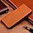 Funda de Cuero Cartera con Soporte Carcasa H11 para Apple iPhone 14 Plus Marron