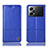 Funda de Cuero Cartera con Soporte Carcasa H11P para Oppo K10 Pro 5G Azul