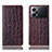 Funda de Cuero Cartera con Soporte Carcasa H16P para Oppo K10 Pro 5G Marron