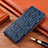 Funda de Cuero Cartera con Soporte Carcasa H17P para Motorola Moto Edge S 5G Azul