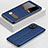 Funda de Cuero Cartera con Soporte Carcasa H20 para Apple iPhone 14 Pro Max Azul