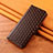 Funda de Cuero Cartera con Soporte Carcasa H21 para Apple iPhone 15 Marron