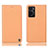 Funda de Cuero Cartera con Soporte Carcasa H21P para Oppo A36 Naranja