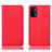 Funda de Cuero Cartera con Soporte Carcasa H21P para Oppo A54 5G Rojo