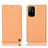 Funda de Cuero Cartera con Soporte Carcasa H21P para Oppo A95 5G Naranja