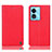 Funda de Cuero Cartera con Soporte Carcasa H21P para Oppo A98 5G Rojo