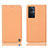 Funda de Cuero Cartera con Soporte Carcasa H21P para Oppo Reno7 Lite 5G Naranja