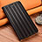 Funda de Cuero Cartera con Soporte Carcasa H23P para Samsung Galaxy Note 20 5G Negro