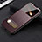 Funda de Cuero Cartera con Soporte Carcasa H24 para Apple iPhone 14 Pro Marron