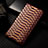 Funda de Cuero Cartera con Soporte Carcasa H25P para Apple iPhone 11 Marron