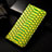 Funda de Cuero Cartera con Soporte Carcasa H25P para Apple iPhone 12 Mini Verde