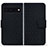 Funda de Cuero Cartera con Soporte Carcasa HF1 para Google Pixel 6a 5G Negro