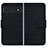 Funda de Cuero Cartera con Soporte Carcasa HF1 para Google Pixel 7 5G Negro