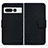 Funda de Cuero Cartera con Soporte Carcasa HF1 para Google Pixel 7 Pro 5G Negro