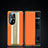 Funda de Cuero Cartera con Soporte Carcasa JB2 para Huawei P50e Naranja