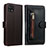 Funda de Cuero Cartera con Soporte Carcasa JDK para Samsung Galaxy A22 5G Marron