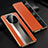 Funda de Cuero Cartera con Soporte Carcasa K01 para Huawei Mate 40 Pro Naranja