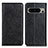 Funda de Cuero Cartera con Soporte Carcasa K01Z para Google Pixel 8 Pro 5G Negro