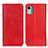 Funda de Cuero Cartera con Soporte Carcasa K01Z para Nokia C12 Plus Rojo