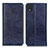 Funda de Cuero Cartera con Soporte Carcasa K01Z para Nokia C2 2nd Edition Azul