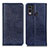 Funda de Cuero Cartera con Soporte Carcasa K01Z para Nokia C22 Azul