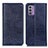 Funda de Cuero Cartera con Soporte Carcasa K01Z para Nokia G310 5G Azul