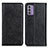 Funda de Cuero Cartera con Soporte Carcasa K01Z para Nokia G310 5G Negro