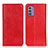 Funda de Cuero Cartera con Soporte Carcasa K01Z para Nokia G42 5G Rojo