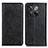 Funda de Cuero Cartera con Soporte Carcasa K01Z para OnePlus 10T 5G Negro