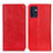 Funda de Cuero Cartera con Soporte Carcasa K01Z para OnePlus Nord CE 2 5G Rojo