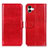 Funda de Cuero Cartera con Soporte Carcasa K01Z para Samsung Galaxy A04 4G Rojo