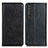 Funda de Cuero Cartera con Soporte Carcasa K01Z para Sony Xperia 1 III Negro