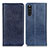 Funda de Cuero Cartera con Soporte Carcasa K01Z para Sony Xperia 10 III SO-52B Azul