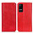 Funda de Cuero Cartera con Soporte Carcasa K01Z para Xiaomi Civi 1S 5G Rojo