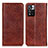 Funda de Cuero Cartera con Soporte Carcasa K01Z para Xiaomi Mi 11i 5G (2022) Marron