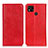 Funda de Cuero Cartera con Soporte Carcasa K01Z para Xiaomi POCO C3 Rojo