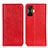 Funda de Cuero Cartera con Soporte Carcasa K01Z para Xiaomi Redmi K50 Gaming 5G Rojo