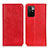 Funda de Cuero Cartera con Soporte Carcasa K01Z para Xiaomi Redmi Note 11 4G (2021) Rojo