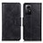 Funda de Cuero Cartera con Soporte Carcasa K01Z para Xiaomi Redmi Note 12S Negro