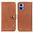 Funda de Cuero Cartera con Soporte Carcasa K02Z para Motorola Moto Edge 30 Lite 5G Marron