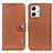 Funda de Cuero Cartera con Soporte Carcasa K02Z para Motorola Moto G54 5G Marron