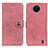 Funda de Cuero Cartera con Soporte Carcasa K02Z para Nokia C20 Plus Rosa