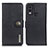 Funda de Cuero Cartera con Soporte Carcasa K02Z para Nokia C22 Negro